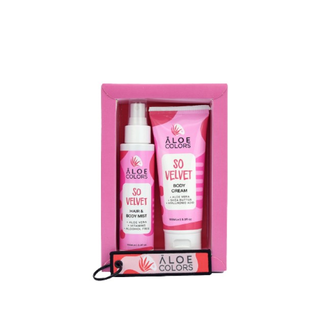 Aloe Colors So Velvet Gift Set Body Cream Ενυδατική Κρέμα Σώματος 100m … Aloe Colors So Velvet Gift Set Body Cream Ενυδατική Κρέμα Σώματος 100m …