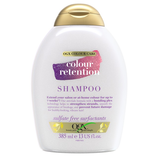 OGX Colour Care Shampoo Σαμπουάν για Προστασία Χρώματος & Ενυδάτωση 385ml