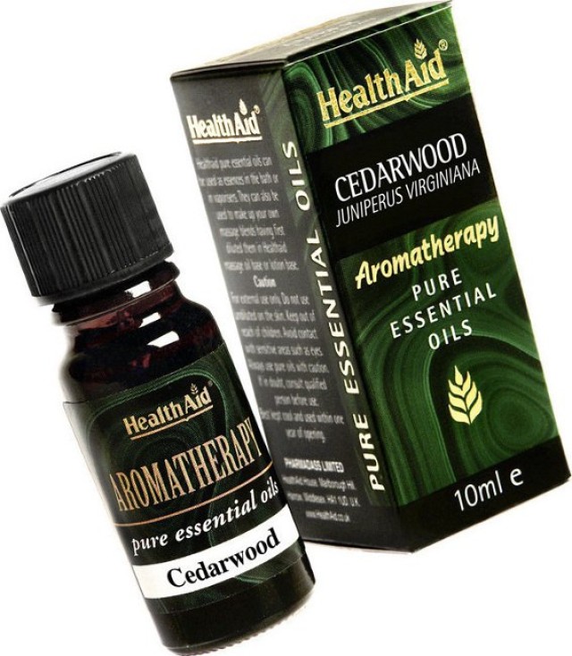 Health Aid Aromatherapy Cedarwood Oil [Κέδρος], 10ml