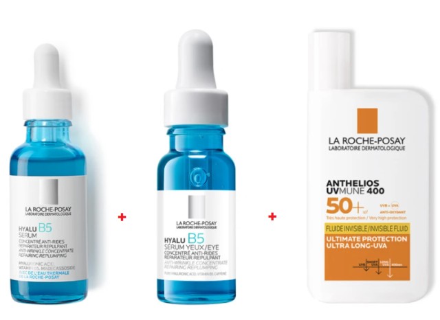 La Roche Posay Bundle Hyalu B5 Serum Αντιρυτιδικός Ορός Προσώπου 30ml …