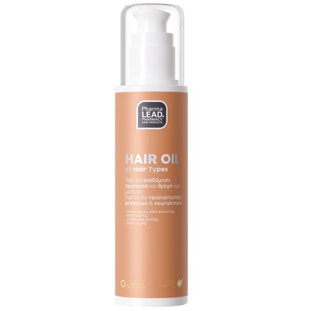 PharmaLead Hair Oil Λάδι για Αναδόμηση, Προστασία & Θρέψη των Μαλλιών 125ml