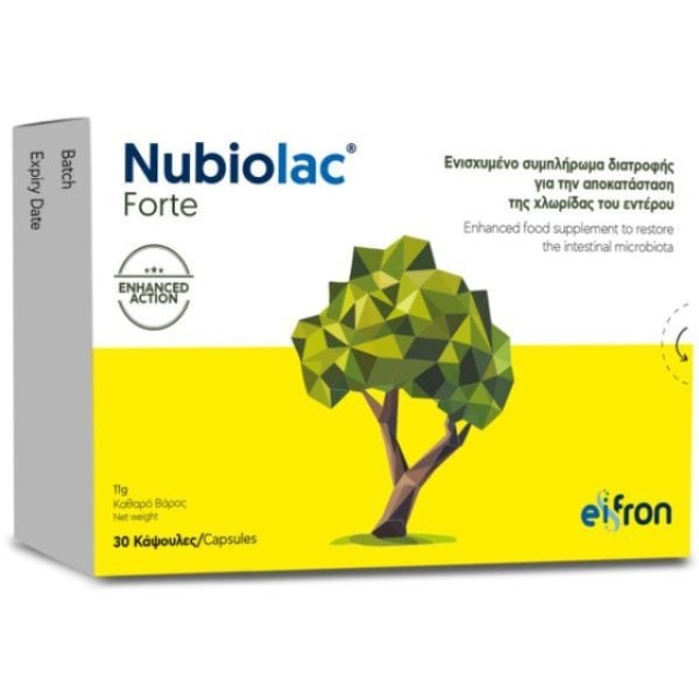 Eifron Nubiolac Forte Συμπλήρωμα Διατροφής για την Αποκατάσταση της &hellip;
