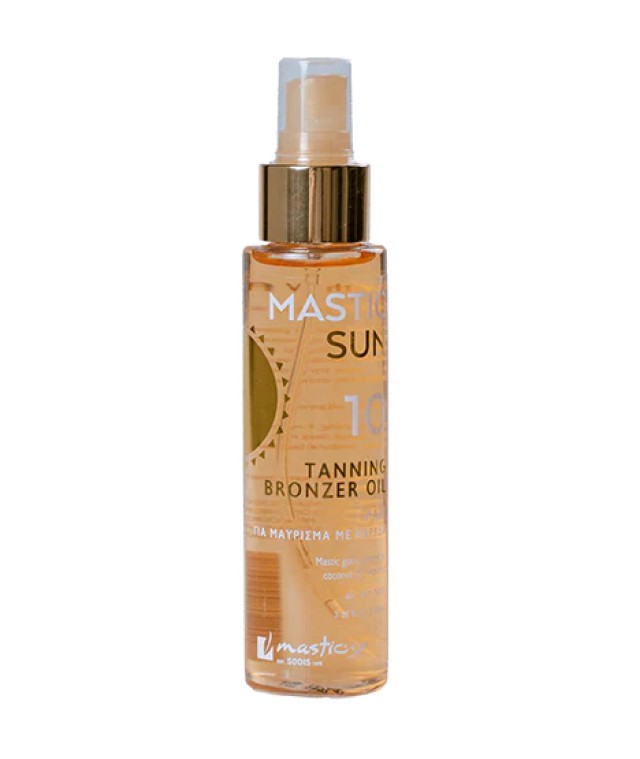 Mastic Spa Tanning Bronzer Dry Body Oil SPF10 Λάδι για Μαύρισμα με Καρ …
