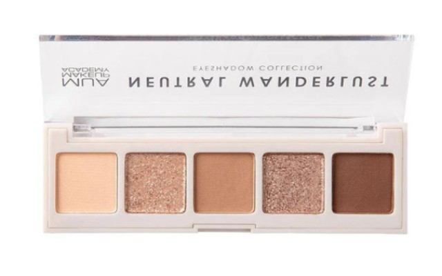 MUA Eye Palette Παλέτα Σκιών Neutral Wanderlust σε Nude Αποχρώσεις 5 S …