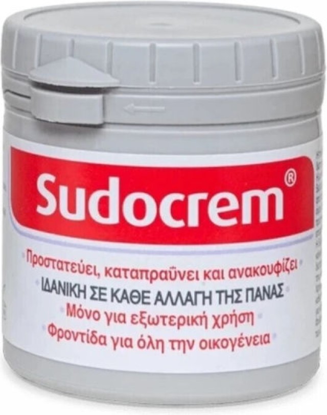 Sudocrem Cream Καταπραϋντική Κρέμα για την Αλλαγή της Πάνας 400gr Sudocrem Cream Καταπραϋντική Κρέμα για την Αλλαγή της Πάνας 400gr