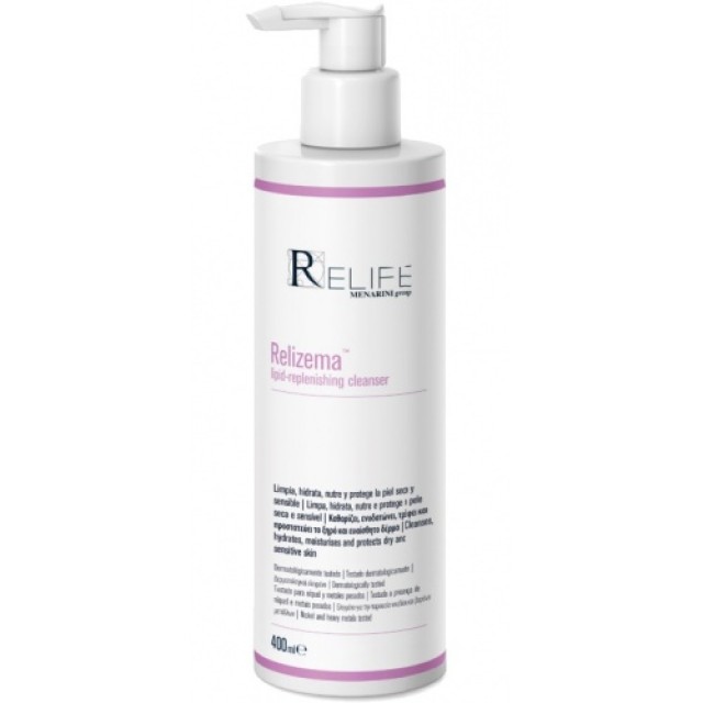 Menarini ReLife Relizema Lipid Replenishing Cleanser Ενυδατικό Καθαρισ … Menarini ReLife Relizema Lipid Replenishing Cleanser Ενυδατικό Καθαρισ …