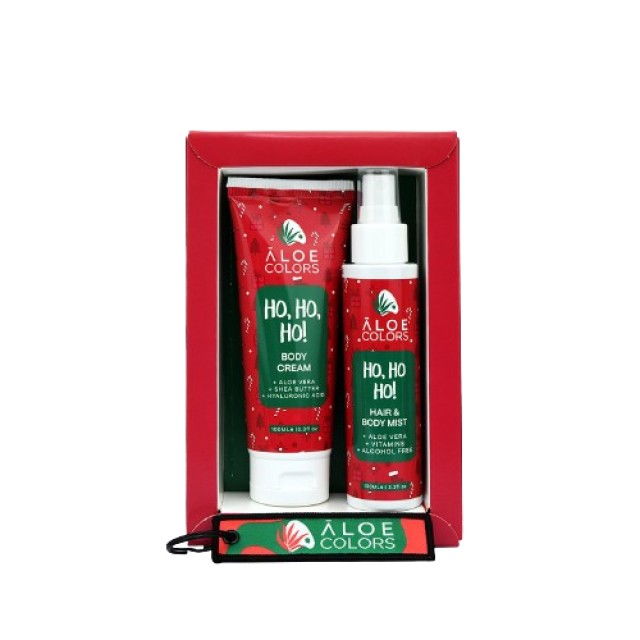 Aloe Colors Ho Ho Ho Gift Set Body Cream Ενυδατική Κρέμα Σώματος 100ml … Aloe Colors Ho Ho Ho Gift Set Body Cream Ενυδατική Κρέμα Σώματος 100ml …