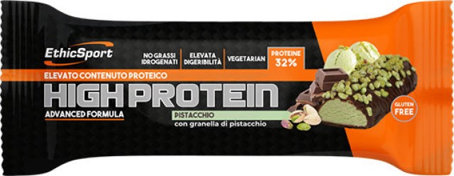 EthicSport High Protein Pistachio με 32% Πρωτεΐνη Μπάρα Υψηλής Πρωτεϊν … EthicSport High Protein Pistachio με 32% Πρωτεΐνη Μπάρα Υψηλής Πρωτεϊν …