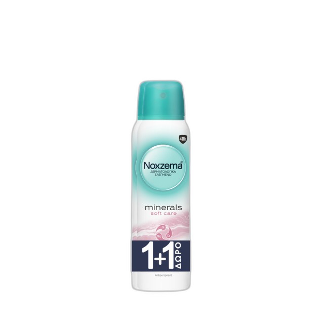 Noxzema PROMO Minerals Soft Care Spray Γυναικείο Αποσμητικό 48ωρης Προ …