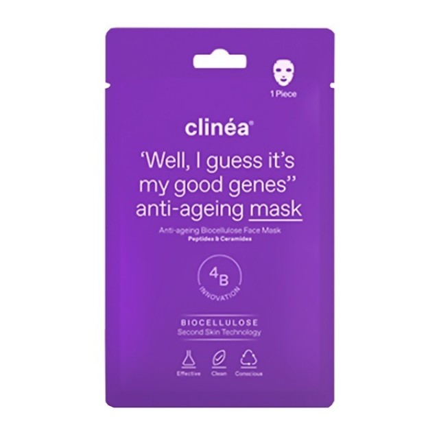 Clinéa Anti Ageing Biocellulose Face Mask Μάσκα Προσώπου με Αντιγηραντ …