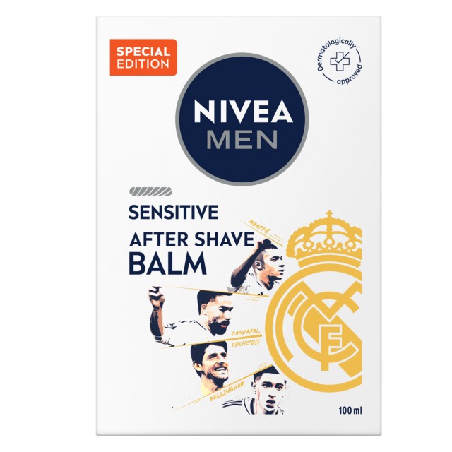 Nivea Men Sensitive Read Madrid LE After Shave Balm Κατά των Ερεθισμών &hellip;