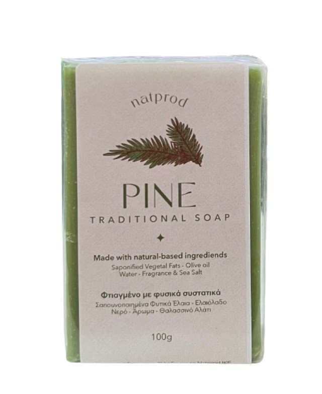 Natprod Παραδοσιακό Σαπούνι Πεύκο 100gr