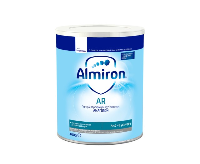 Nutricia Almiron AR Αντιαναγωγικό Γάλα σε Σκόνη για Βρέφη από την Γέννηση 400gr
