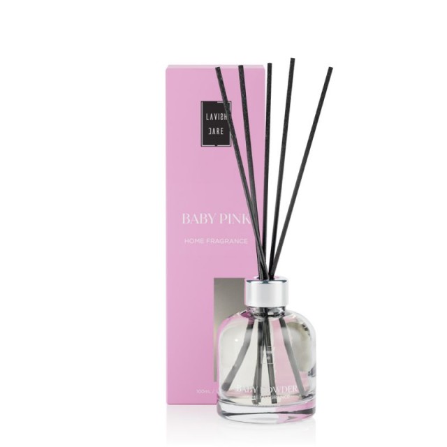 Lavish Care Home Fragrance Baby Pink Αρωματικό Χώρου με Sticks Πούδρα …