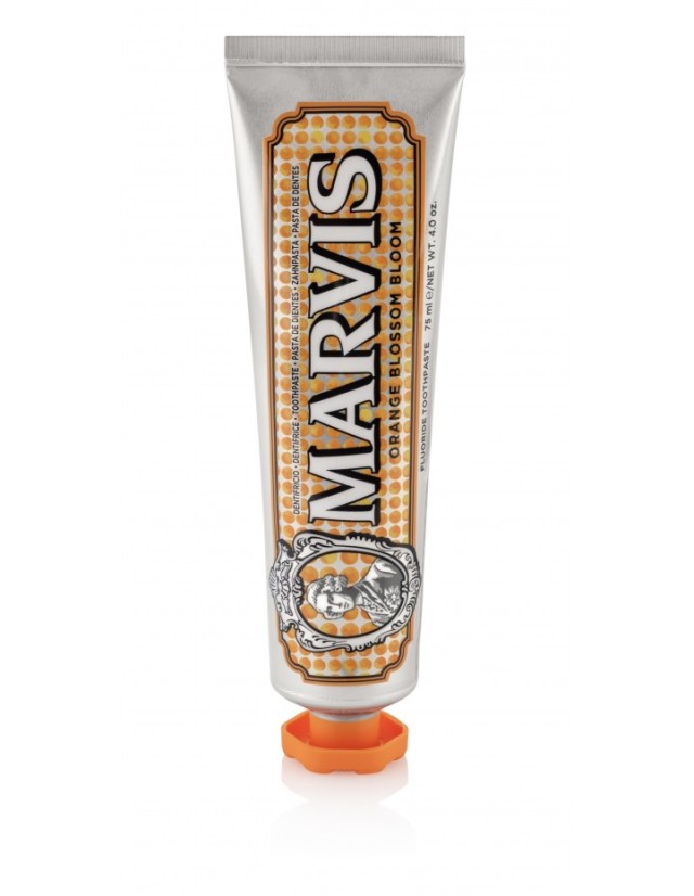 Marvis Orange Blossom Bloom Toothpaste Οδοντόκρεμα Με Γεύση Άνθη Πορτοκαλιάς, Δυόσμο Και Μέντα 75ml