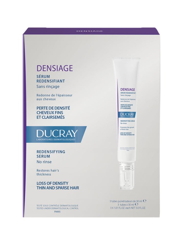 Ducray Densiage Serum Redensifant Ορός Πυκνότητας Για Μαλλιά 3x30ml