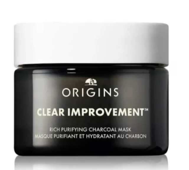 Origins Clear Improvement Rich Purifying Charcoal Mask Μάσκα Καθαρισμού Προσώπου με Άνθρακα 30ml
