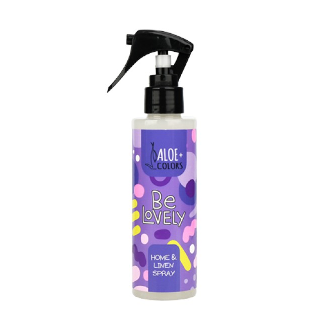 Aloe Colors Be Lovely Home & Linen Spray Αρωματικό Χώρου - Υφασμάτων 150ml
