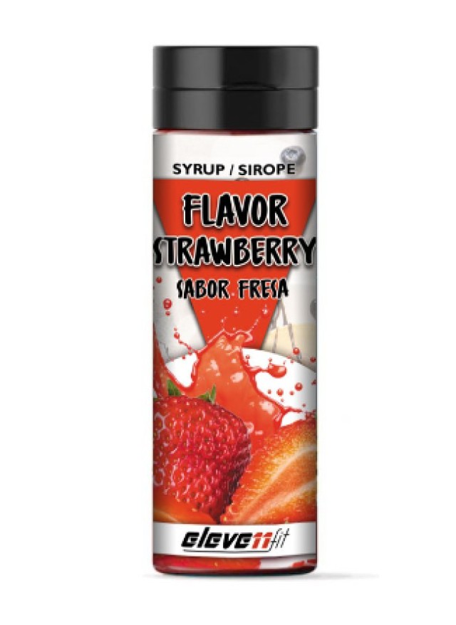 ElevenFit Σιρόπι με Γεύση Φράουλα Χωρίς Θερμίδες και Λιπαρά 330ml