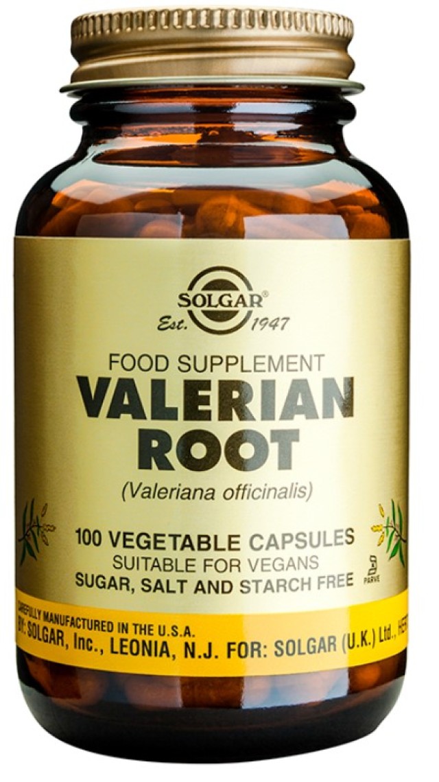 Solgar Valerian Root 100 Φυτικές Κάψουλες