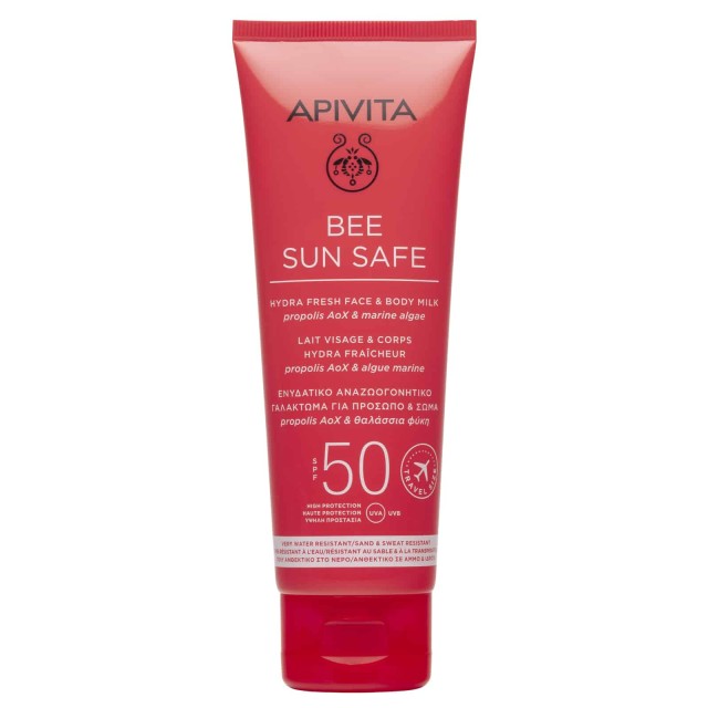 Apivita Bee Sun Safe Hydra Fresh Face Body Milk SPF50 Ενυδατικό Αναζωο … Apivita Bee Sun Safe Hydra Fresh Face Body Milk SPF50 Ενυδατικό Αναζωο …