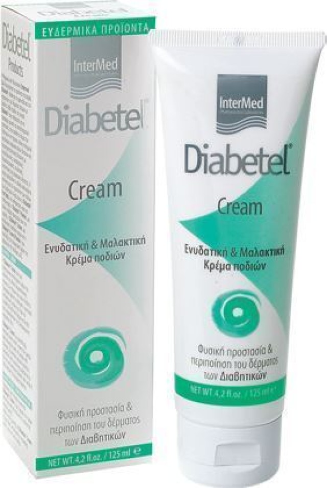 Intermed Diabetel Cream Ενυδατική και Μαλακτική Κρέμα Ποδιών 125ml