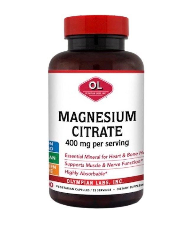 Olympian Labs Super Size Magnesium Citrate 400mg για Ενίσχυση της Οστι … Olympian Labs Super Size Magnesium Citrate 400mg για Ενίσχυση της Οστι …