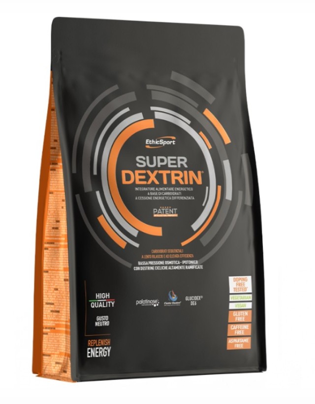 EthicSport Super Dextrin Σκόνη Πατενταρισμένος Υδατάνθρακας Υψηλού Μορ &hellip;