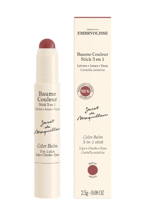 Embryolisse. Color Balm Stick Mocha Πολυχρηστικό 3 σε 1 Προϊόν για Χεί &hellip;