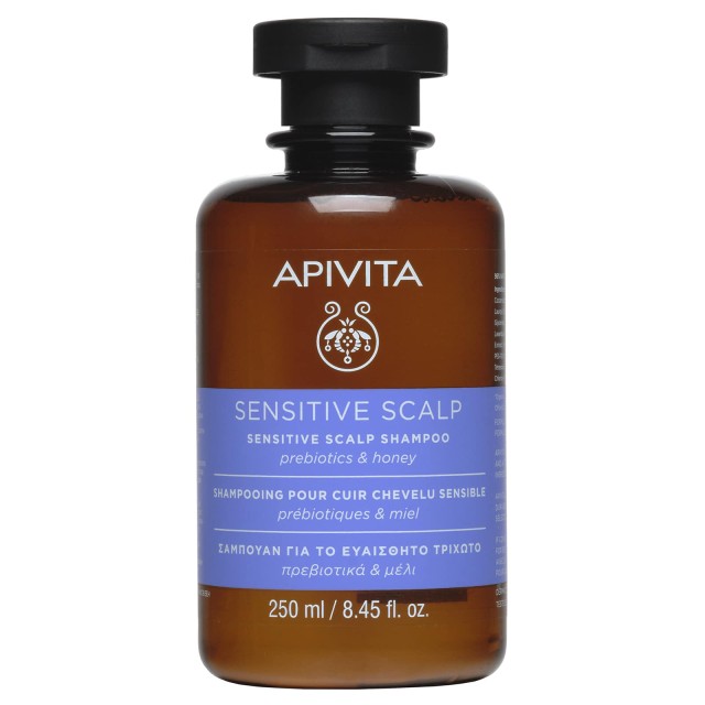 Apivita Sensitive Scalp Prebiotics & Honey Shampoo Σαμπουάν για το Ευα …