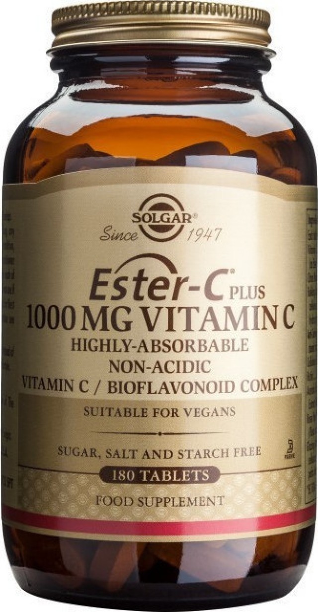 Solgar Ester C 1000mg Συμπλήρωμα Διατροφής για το Ανοσοποιητικό Σύστημ …