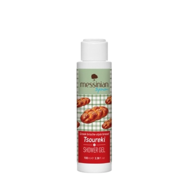 Messinian Spa Shower Gel Tsoureki Ενυδατικό Αφρόλουτρο Τσουρέκι 100ml