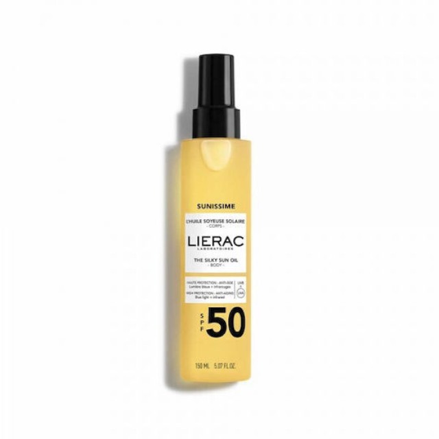 Lierac Sunissime The Silky Sun Oil SPF50 High Protection Sunscreen Oil for the Body 150ml