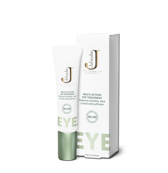 Jabushe Multi Action Eye Treatment Αντιγηραντική Κρέμα Ματιών Πολλαπλής Δράσης με Qal-100 15ml