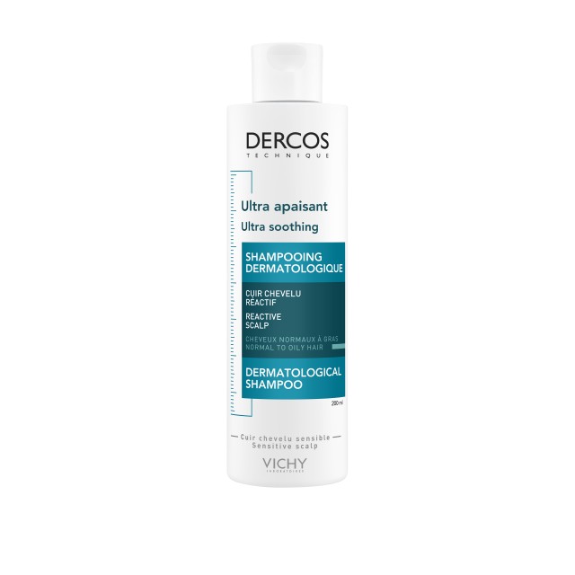 Vichy Dercos Ultra Soothing Greasy Hair Shampoo Σαμπουάν Για Κανονικά …