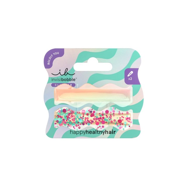 Invisibobble Boldly Clipstar M Galactic Halo Κλιπ Μαλλιών που Λάμπουν …