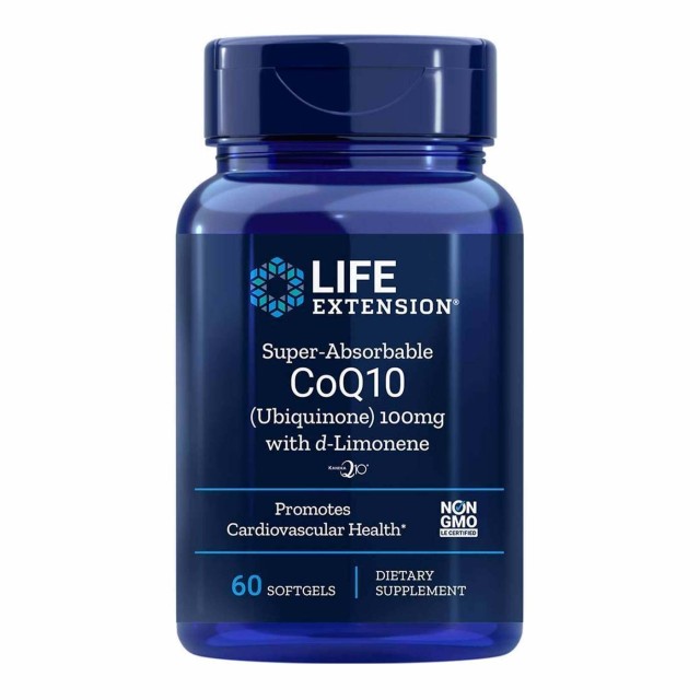 Life Super-absorbable Coq10 With D-limonene 100mg 60 Μαλακές Κάψουλες
