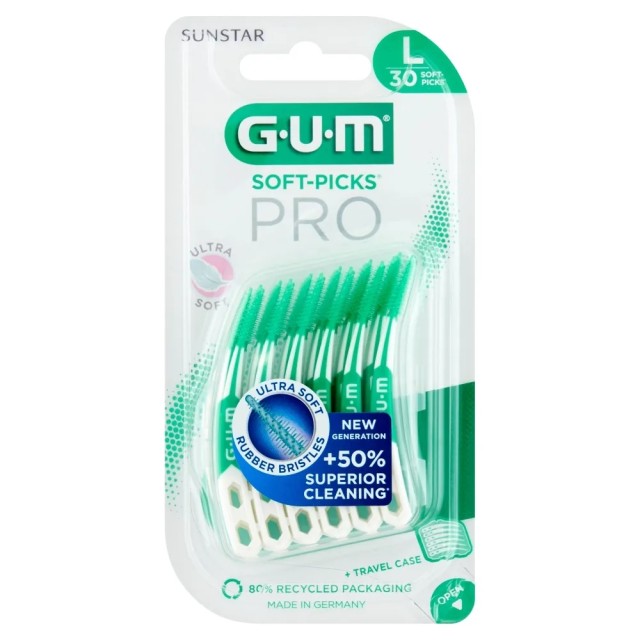 Gum Soft Picks Pro Ultra Soft Large Οδοντογλυφίδα Μεσοδόντιου &hellip;
