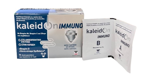 Menarini Kaleidon Immuno Συμπλήρωμα για τη Μείωση της Κόπωσης & τη Φυσολογική Λειτουργία του Ανοσοποιητικού Συστήματος 14 Φακελάκια x 4gr