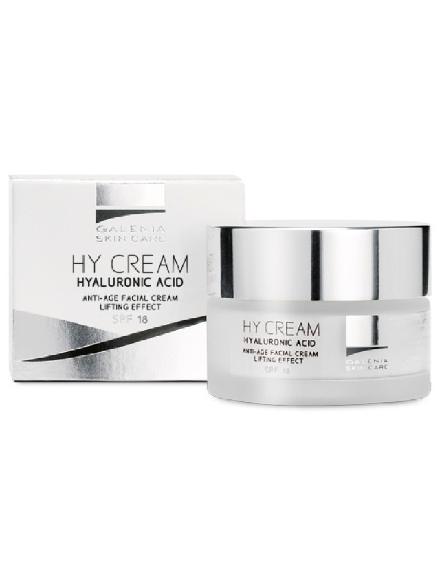 Galenia Skin Care HY Hyaluronic Acid Anti Age Cream SPF18 Αντιγηραντικ &hellip;