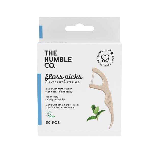 The Humble Co. Dental Floss Picks Μεσοδόντιος Kαθαριστής με Διπλό Νήμα … The Humble Co. Dental Floss Picks Μεσοδόντιος Kαθαριστής με Διπλό Νήμα …