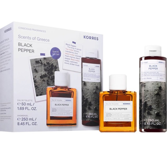 Korres PROMO Scents of Greece Black Pepper Eau De Toilette Ανδρικό … Korres PROMO Scents of Greece Black Pepper Eau De Toilette Ανδρικό …