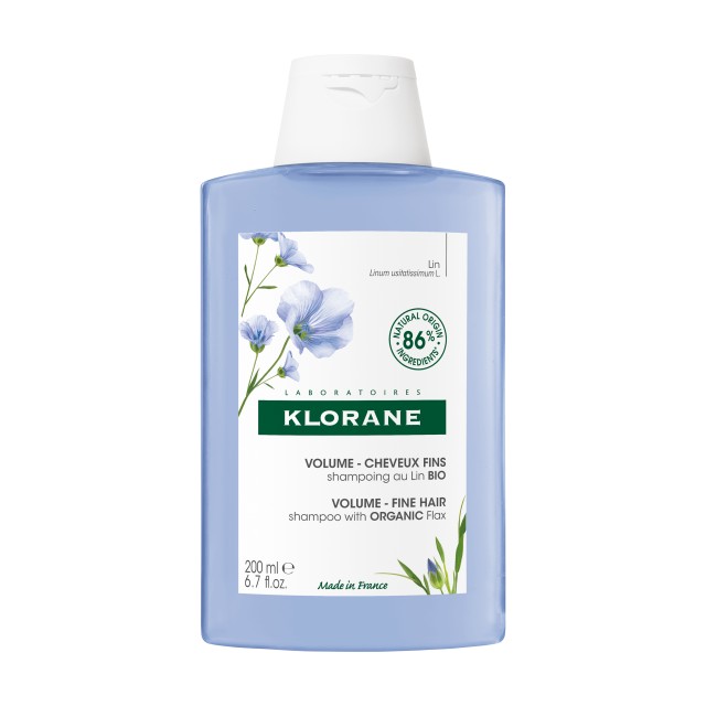 KLORANE SHAMPOOING AUX FIBRES DE LIN 200μλ KLORANE SHAMPOOING AUX FIBRES DE LIN 200μλ
