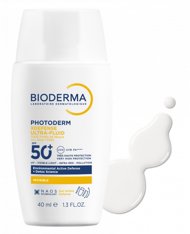 Bioderma Photoderm XDefense SPF50+ Ultra Fluid Invisible Αντηλιακή Κρέ …