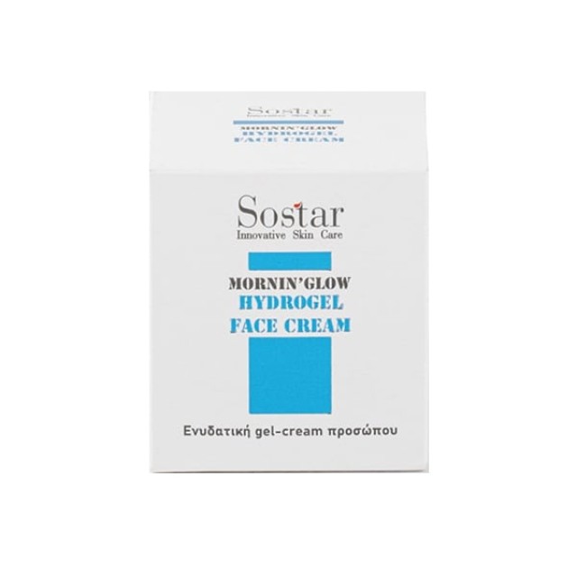 Sostar Mornin Glow Hydrogel Face Cream Ενυδατική Κρέμα Gel Προσώπου 50 …