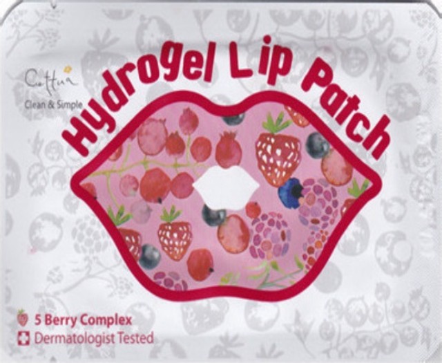 Vican Cettua Clean & Simple Hydrogel Lip Patch Ενυδατικό Επίθεμα Χειλιών 1 Τεμάχιο