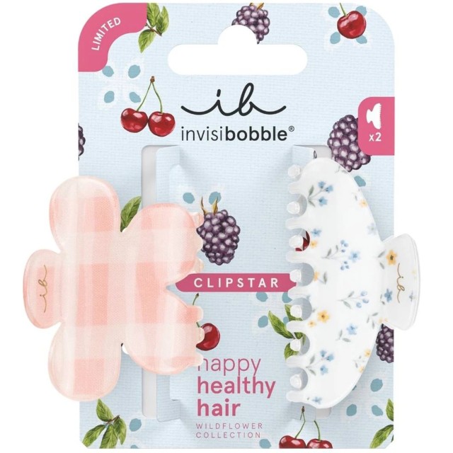 Invisibobble Clipstar M Wildflower Petals n Punch Κλάμερ Μαλλιών, 2 … Invisibobble Clipstar M Wildflower Petals n Punch Κλάμερ Μαλλιών, 2 …