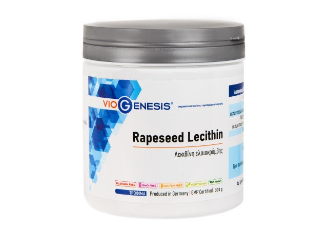 VioGenesis Rapeseed Lecithin Λεκιθίνη Ελαιοκράμβης σε Μορφή Σκόνης 300 … VioGenesis Rapeseed Lecithin Λεκιθίνη Ελαιοκράμβης σε Μορφή Σκόνης 300 …