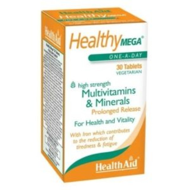 HEALTH AID Mega Multivitamin and Mineral Prolonged Release tablets 30s