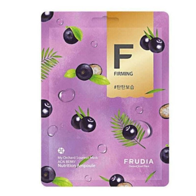 Frudia my Orchard Firming Squeeze Mask Acai Berry Υφασμάτινη Μάσκα Προ …